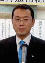 2010年度理事長に決まった牛腸さん