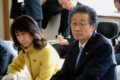 菊田衆院議員と佐々木政務官