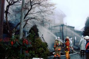 元日に三条市長嶺地内で住宅1棟が全焼した火災