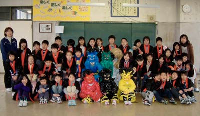 3年生で集合写真