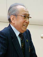 被爆体験を語る細川さん