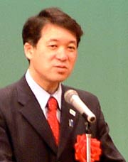 来賓の泉田知事の祝辞