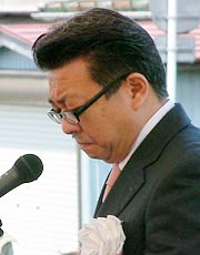 一ノ木戸商店街「朝草会」の星野理事長