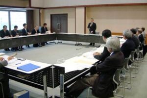 「救命救急センターを併設する基幹病院等のあり方検討会議（仮称）」の第5回知事・市町村長・医療関係者等合同会議