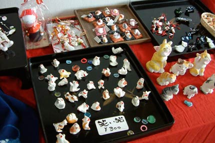 猫展の展示作品