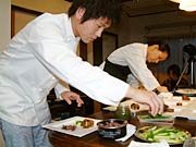 シェフはリトモグループ代表の熊倉誠之助さん