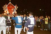 24時間耐久みこしに出発