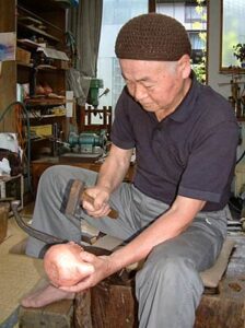 人間国宝となることが決まった玉川宣夫さん