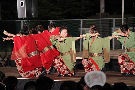 憩いの夕べのよさこいソーラン
