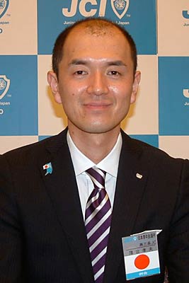 燕三条JCの2011年度理事長に決まった落合孝夫さん