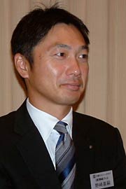 2011年度の会長に決まった野崎喜嗣さん