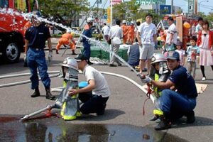 昨年の消防防災・救急フェアのようす
