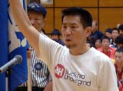 選手宣誓を行う三条太極拳協会の関根達志選手