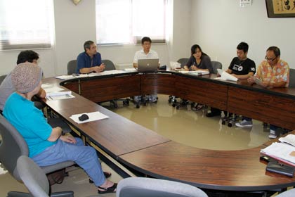 9日に加茂商工会議所で開かれた加茂新食研究会の会議