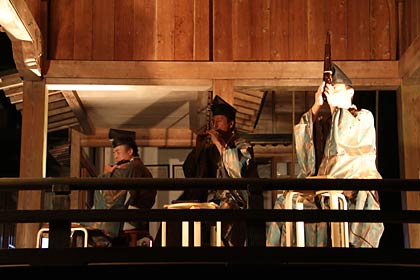 加茂JCのる小京都を楽しむ会「AKARIBA 2010」2日目に行われた市民芸能