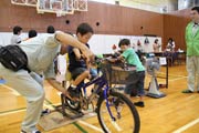 自転車発電大会