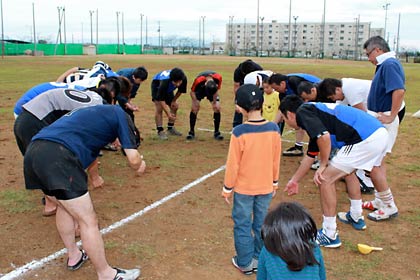 試合後のエール