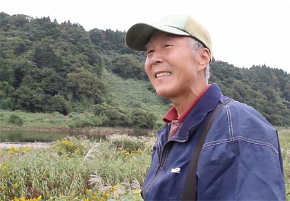 クルミ拾い中にクマに襲われた石月さん