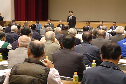 24日、燕市で開かれた平成22年度除雪対策会議