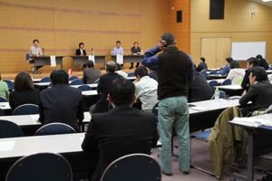 26日開かれた第3回ものづくりのまちシンポジウム