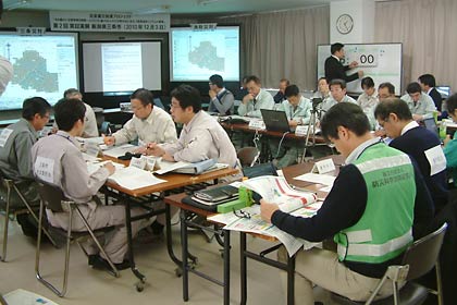 内閣府が三条市で行った社会還元加速プロジェクト「きめ細かい災害情報を国民一人ひとりに届けるとともに 災害対応に役立つ情報システムの構築」の実証実験