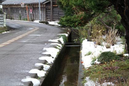 山下さんが転落したと思われる側溝