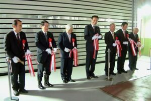 三条市が新市建設計画の3大プロジェクトのひとつ、三条市汚泥再生処理センターの竣工式、年明け4日供用開始