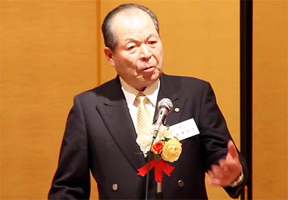 新会頭、斉藤会頭による年頭のあいさつ