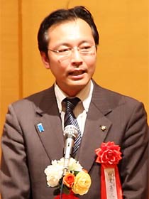 国定三条市長の祝辞