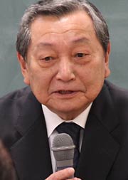 燕市燕地区観光協会会長として委員になった山崎燕商工会議所会頭