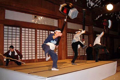 面をつけずに練習したり