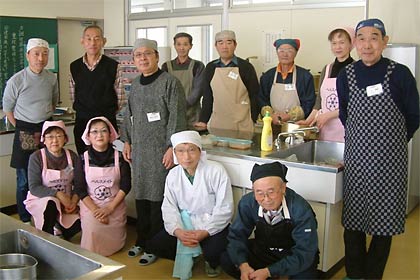 受講者で記念撮影