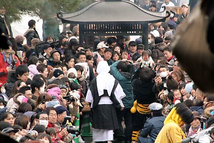 椿沢貫主を導師に行われウ節分大祈願会
