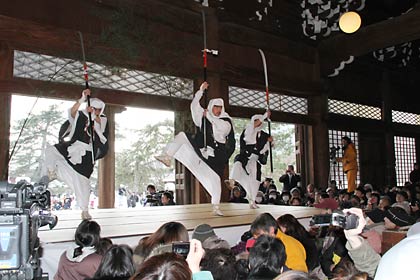 椿沢貫主を導師に行われウ節分大祈願会