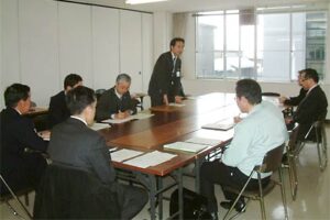 3日開かれた三条市除雪対策本部の会議