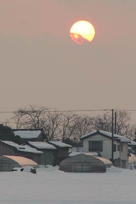 4日午後5時ころ三条市上須頃地内
