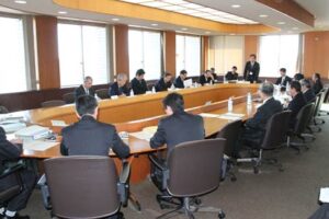 21日開かれた財団法人燕三条地場産業振興センターの第97回理事会