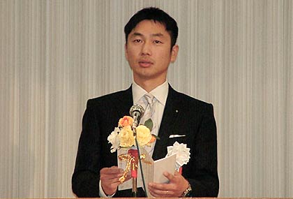  野崎会長のあいさつ