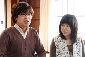 『長谷川泰ものがたり』を描いた恩田富太さん、周子さん夫婦