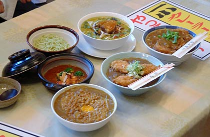 夢が現時になった「一小カレーラーメン」5種