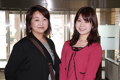 先輩信濃太夫でもある母佳澄さんと智世さん