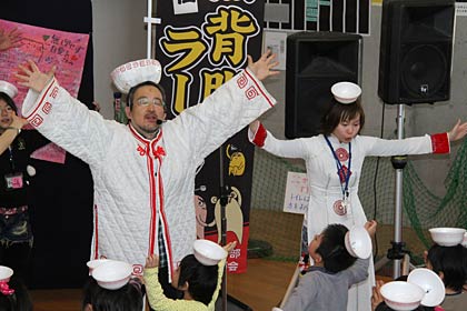 左が平山ラーメンさん
