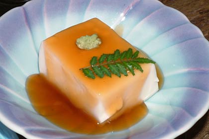 手間のかかったごま豆腐