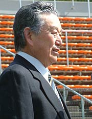 稲葉会長のあいさつ
