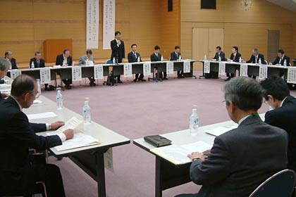 26日開かれた燕三条地域景況対策会議