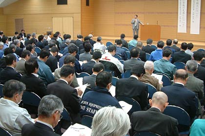 大野副知事の講演