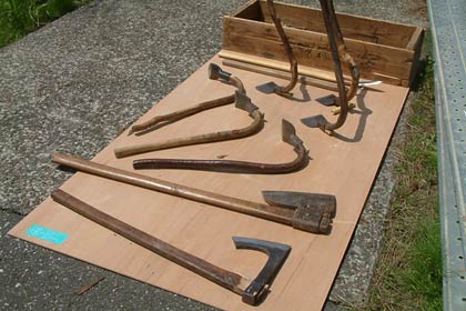 斧はつりの道具