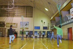 三条先供組合が三条祭り大名行列を先導する奴の本格練習を開始