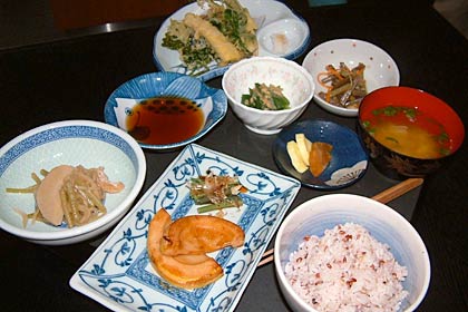 「庭月庵　悟空」の新メニュー「山の恵み御膳」