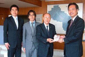 県立三条高等学校同窓会の寄付